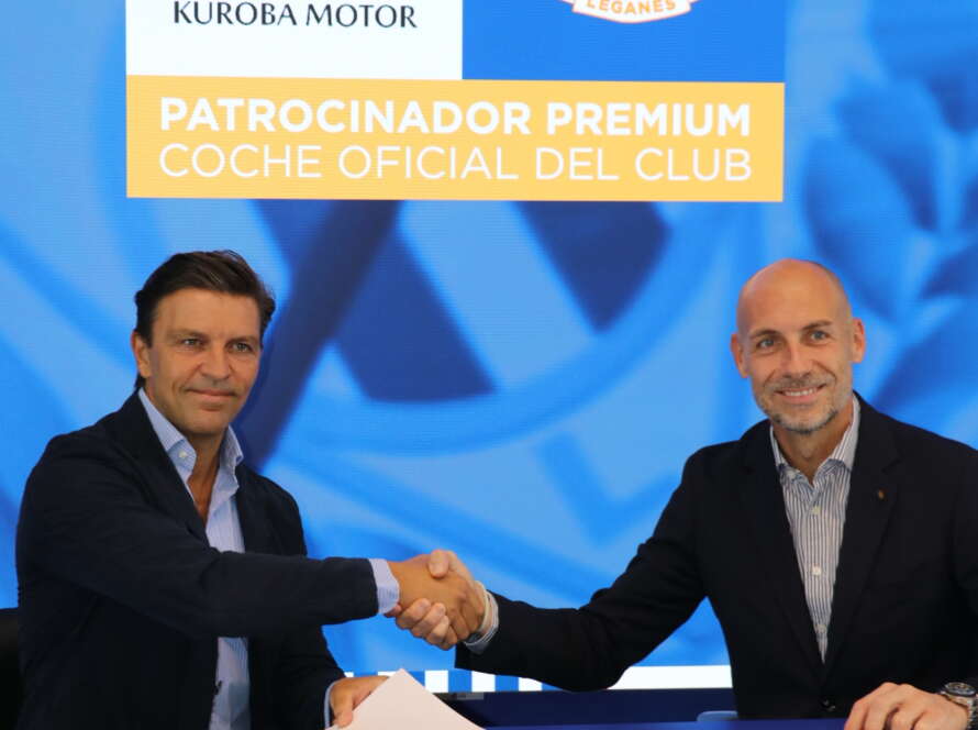 Mazda Kuroba Motor patrocina al CD Leganés, firma