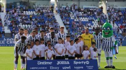 Niños Grupo Cars con el Leganés